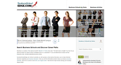 Desktop Screenshot of businessschooledge.com